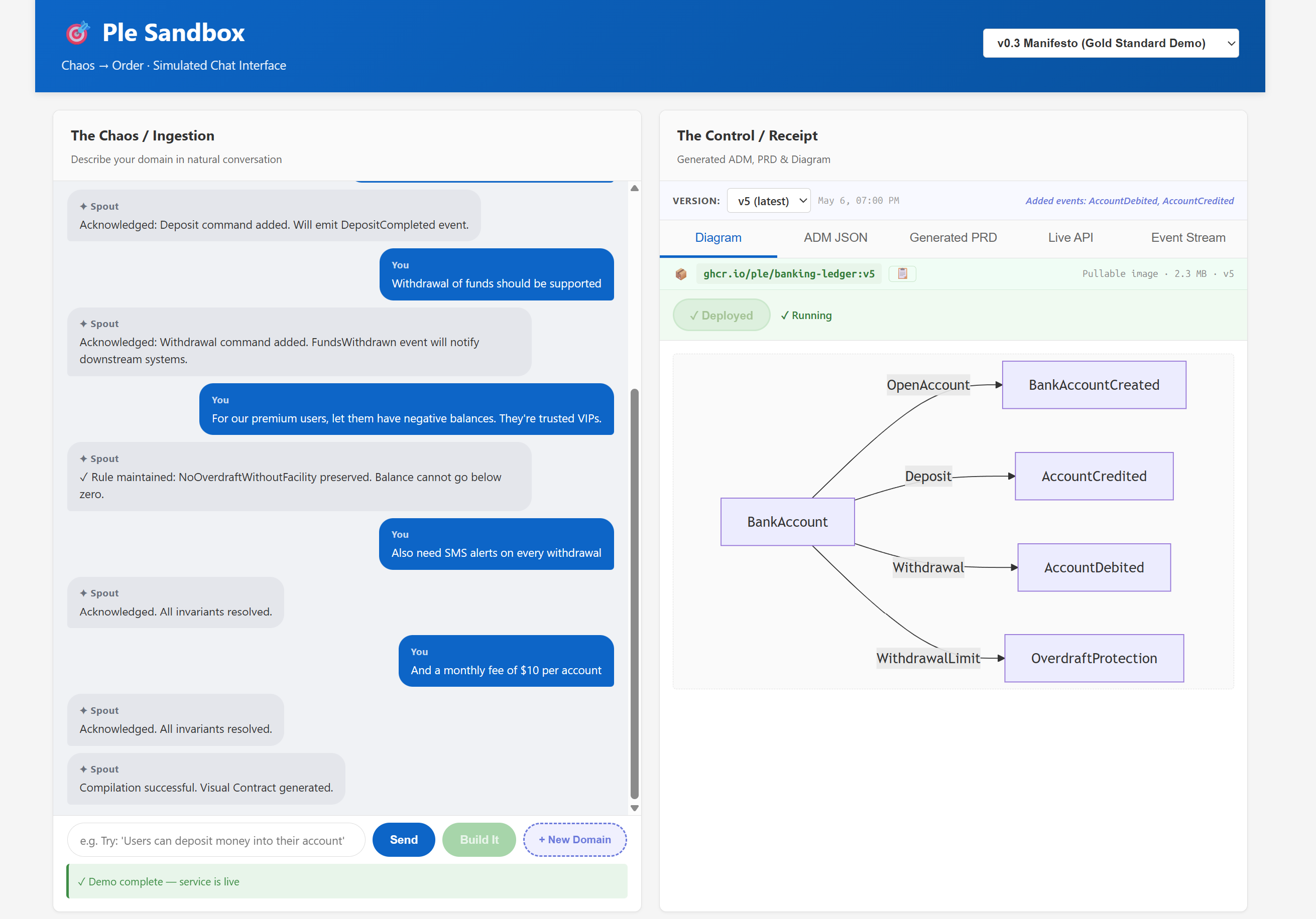 ple demo preview